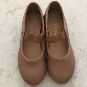 So Dança youth tan tap shoes